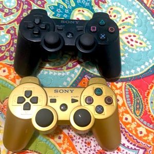 Two game controllers